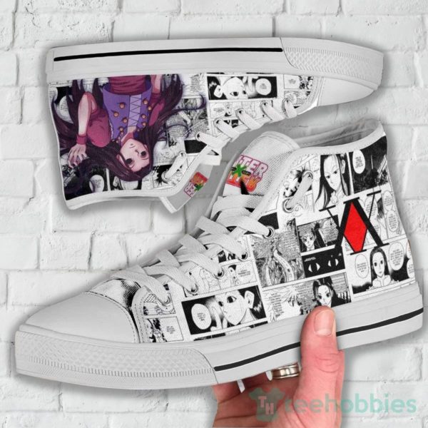 hunter x hunter shoes anime high tops custom illumi zoldyck 3 zNZFT 600x600px Hunter x Hunter Shoes Anime High Tops Custom Illumi Zoldyck