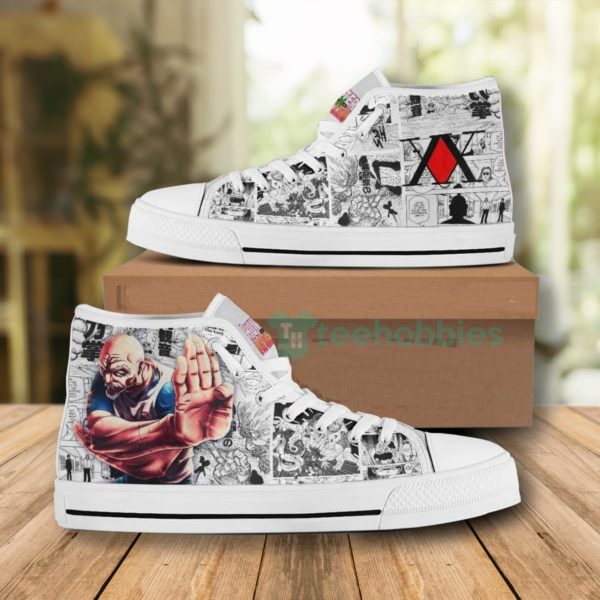 hunter x hunter shoes anime high tops custom isaac netero 1 53loU 600x600px Hunter x Hunter Shoes Anime High Tops Custom Isaac Netero
