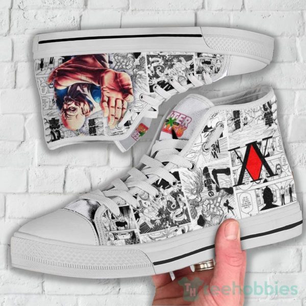 hunter x hunter shoes anime high tops custom isaac netero 3 VvtAH 600x600px Hunter x Hunter Shoes Anime High Tops Custom Isaac Netero