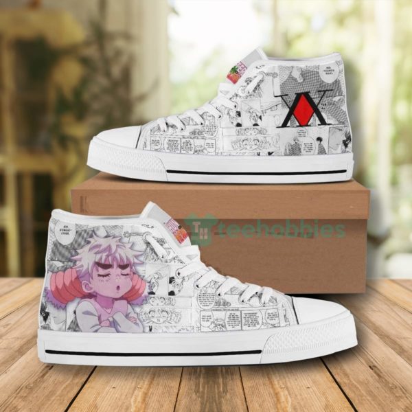 hunter x hunter shoes anime high tops custom komugi 1 PushD 600x600px Hunter x Hunter Shoes Anime High Tops Custom Komugi