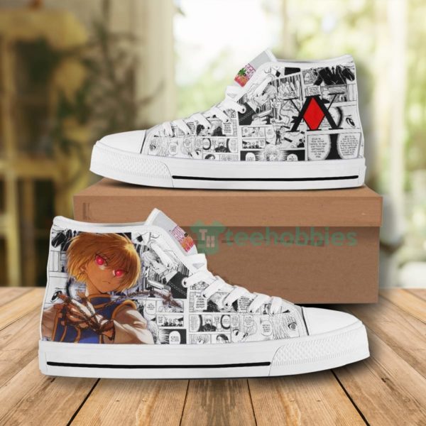 hunter x hunter shoes anime high tops custom kurapika 1 B7fUq 600x600px Hunter x Hunter Shoes Anime High Tops Custom Kurapika