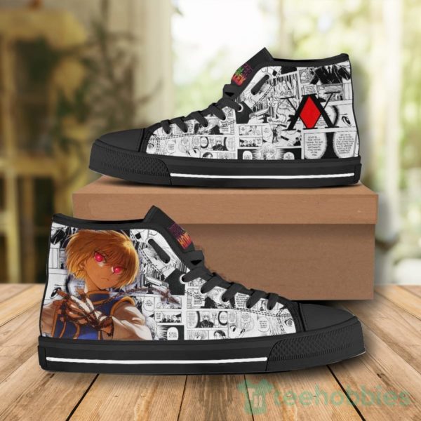 hunter x hunter shoes anime high tops custom kurapika 2 cNCvn 600x600px Hunter x Hunter Shoes Anime High Tops Custom Kurapika