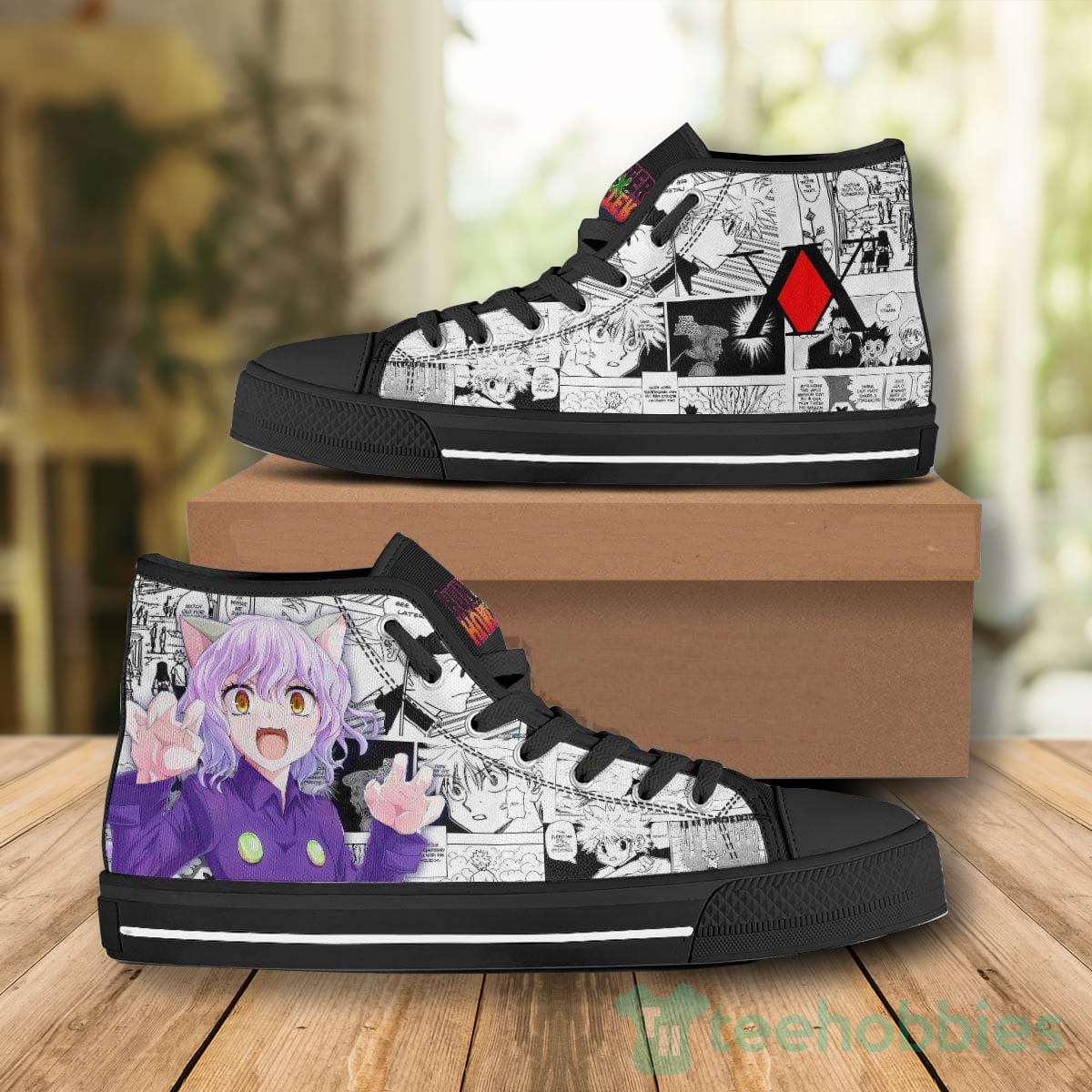 Hunter x Hunter Shoes Anime High Tops Custom Neferpitou