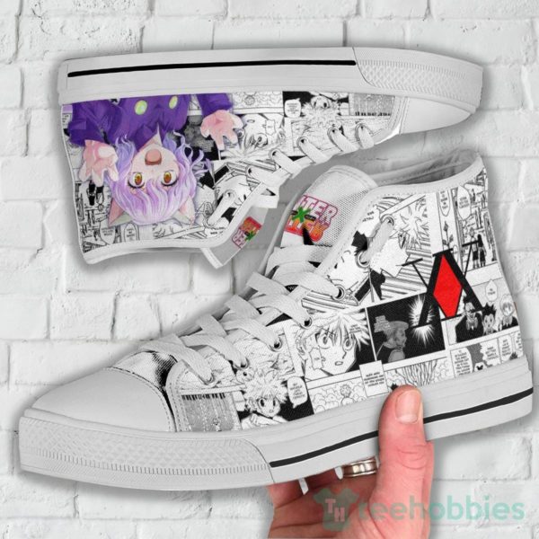 hunter x hunter shoes anime high tops custom neferpitou 3 cOJ7c 600x600px Hunter x Hunter Shoes Anime High Tops Custom Neferpitou
