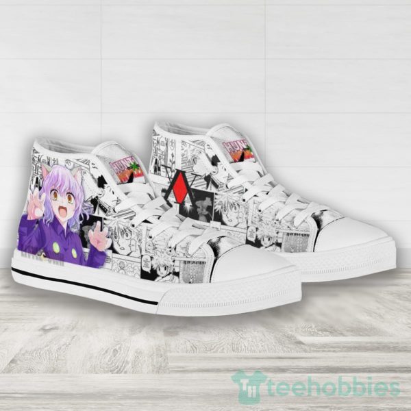 hunter x hunter shoes anime high tops custom neferpitou 4 aEwHi 600x600px Hunter x Hunter Shoes Anime High Tops Custom Neferpitou