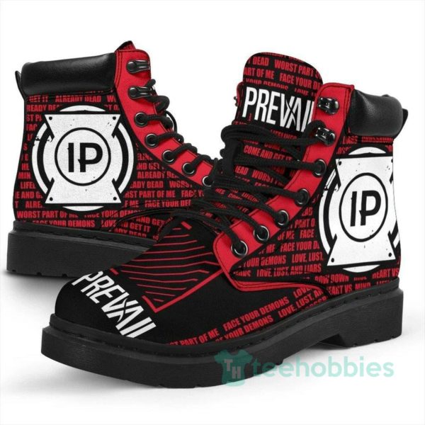 i prevail rock band leather boots men women shoes 1 hW5zR 600x600px I Prevail Rock Band Leather Boots Men Women Shoes