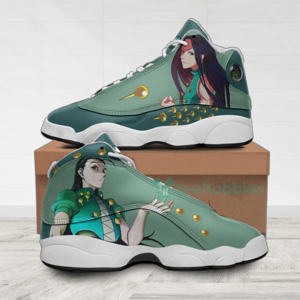 illumi zoldyck custom hunter anime air jordan 13 shoes 1 kiPR8 600x600px Illumi Zoldyck Custom Hunter Anime Air Jordan 13 Shoes