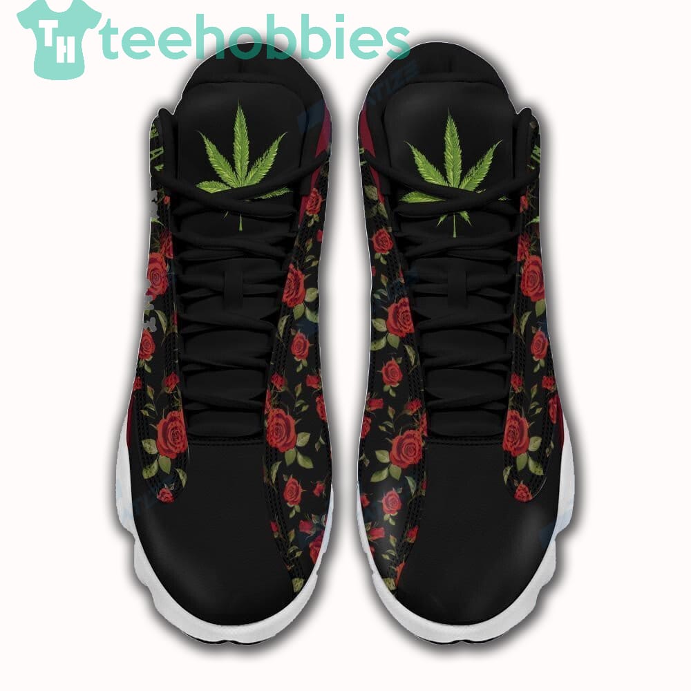 In A World Full Of Rose Be A Weed Air Jordan 13 Sneaker Shoes Usc