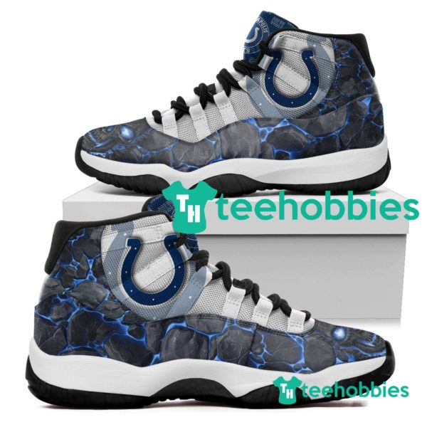 indianapolis colts logo lava skull air jordan 11 sneakers shoes 1 0kP10 600x600px Indianapolis Colts Logo Lava Skull Air Jordan 11 Sneakers Shoes
