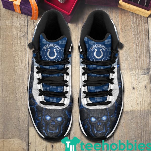 indianapolis colts logo lava skull air jordan 11 sneakers shoes 3 pZRMN 600x600px Indianapolis Colts Logo Lava Skull Air Jordan 11 Sneakers Shoes
