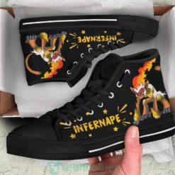 Infernape Sneakers High Top Shoes Gift Idea image infernape sneakers high top shoes gift idea 2 MuRrr 247x247px Infernape Sneakers High Top Shoes Gift Idea