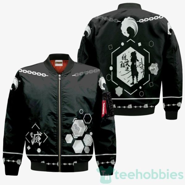 inosuke hashibira custom demon slayer cosplay bomber jacket 3 ZhYyE 600x600px Inosuke Hashibira Custom Demon Slayer Cosplay Bomber Jacket
