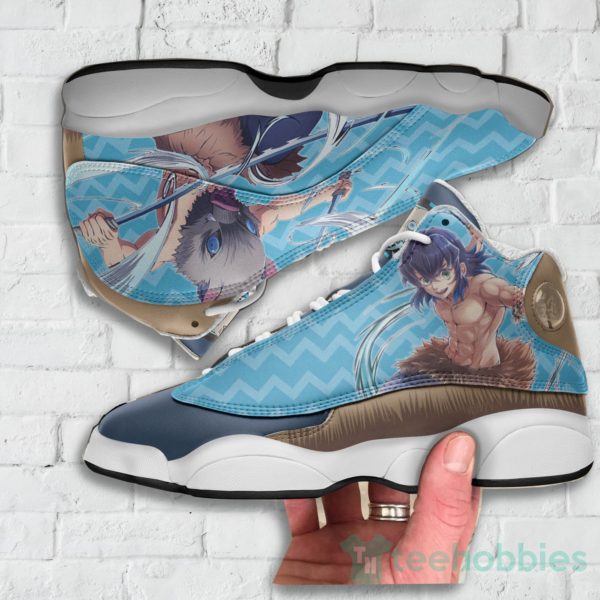 inosuke hashibira custom kny anime air jordan 13 shoes 3 q6Pba 600x600px Inosuke Hashibira Custom KNY Anime Air Jordan 13 Shoes