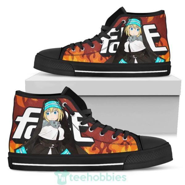 iris fire force anime high top shoes fan gift idea 1 thxWh 600x600px Iris Fire Force Anime High Top Shoes Fan Gift Idea