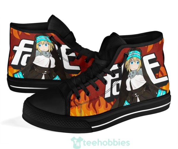 iris fire force anime high top shoes fan gift idea 3 78XvI 600x500px Iris Fire Force Anime High Top Shoes Fan Gift Idea