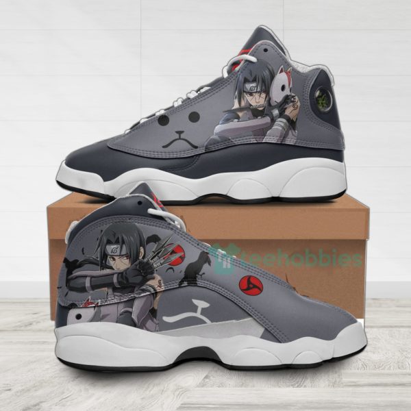itachi anbu custom naruto anime air jordan 13 shoes 1 RTBZ5 600x600px Itachi Anbu Custom Naruto Anime Air Jordan 13 Shoes