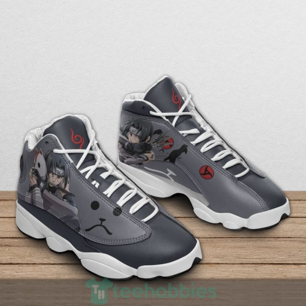 itachi anbu custom naruto anime air jordan 13 shoes 2 XfpV7 600x600px Itachi Anbu Custom Naruto Anime Air Jordan 13 Shoes