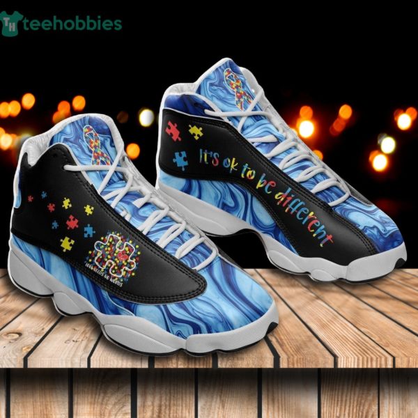 its ok to be different autism awareness air jordan 13 sneaker shoes 1 oVLHM 600x600px It's Ok To Be Different Autism Awareness Air Jordan 13 Sneaker Shoes