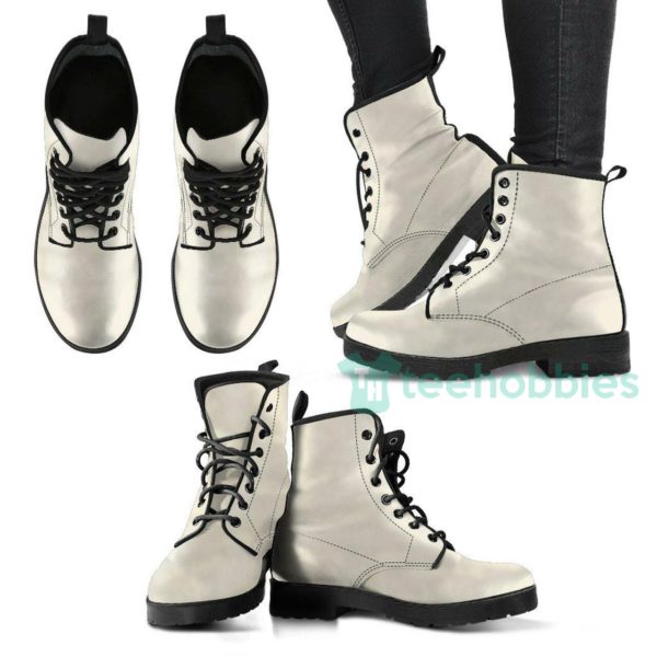 ivoire simple leather boots shoes 1 q21Ky 600x600px Ivoire Simple Leather Boots Shoes