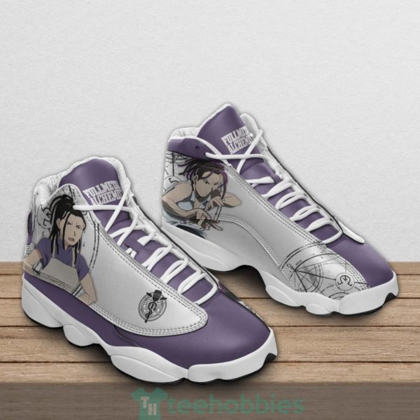 izumi curtis custom anime fullmetal alchemist air jordan 13 shoes 2 VvfSU 600x600px Izumi Curtis Custom Anime Fullmetal Alchemist Air Jordan 13 Shoes