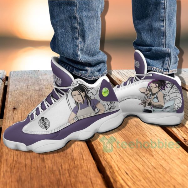 izumi curtis custom anime fullmetal alchemist air jordan 13 shoes 3 ERImr 600x600px Izumi Curtis Custom Anime Fullmetal Alchemist Air Jordan 13 Shoes