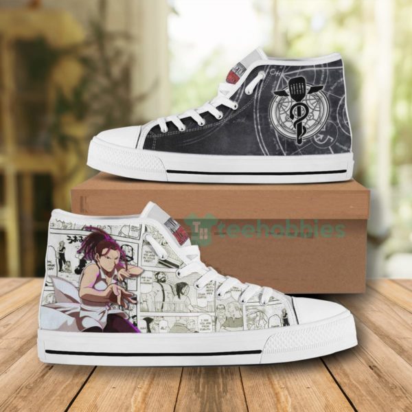 izumi curtis high top canvas shoes custom fullmetal alchemist 1 xLLCo 600x600px Izumi Curtis High Top Canvas Shoes Custom Fullmetal Alchemist