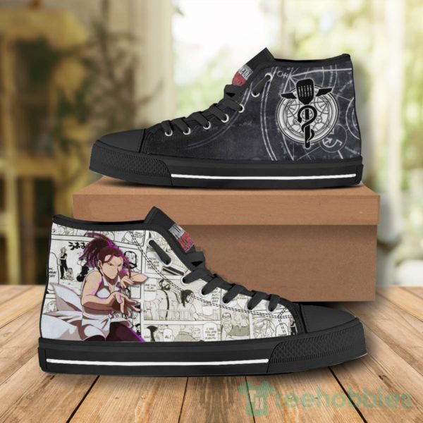 izumi curtis high top canvas shoes custom fullmetal alchemist 2 O1PAC 600x600px Izumi Curtis High Top Canvas Shoes Custom Fullmetal Alchemist