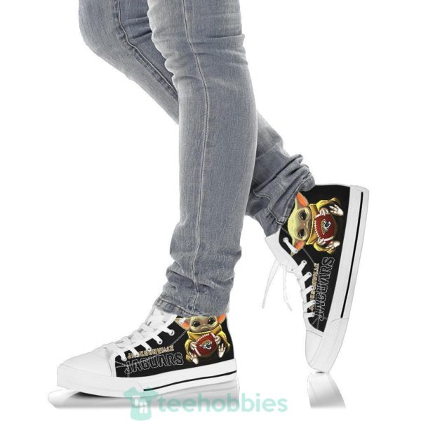 jaguars cute baby yoda high top shoes fan gift 5 PprIw 600x600px Jaguars Cute Baby Yoda High Top Shoes Fan Gift