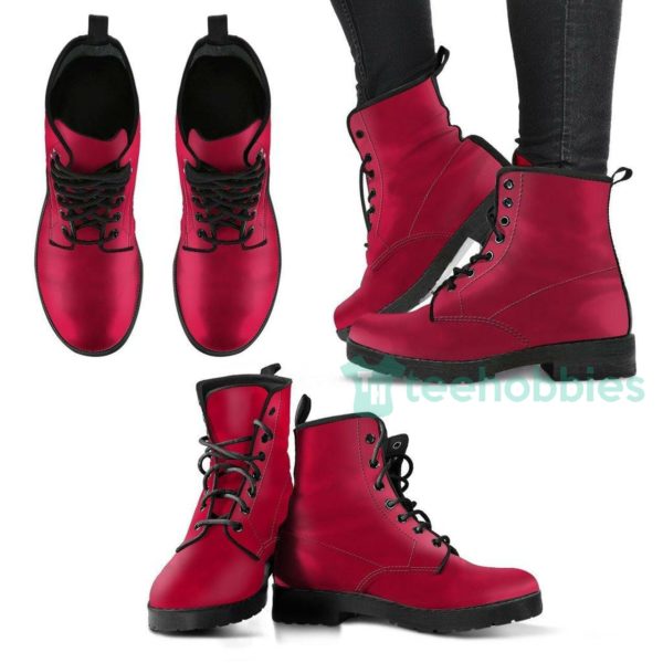 jester red leather boots shoes 1 xH0C8 600x600px Jester Red Leather Boots Shoes
