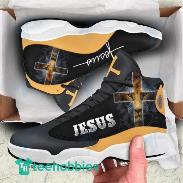 jesus air jordan 13 sneaker shoesi shoes 1 XzUuP 600x600px Jesus Lion Design Air Jordan 13 Sneakers Shoes