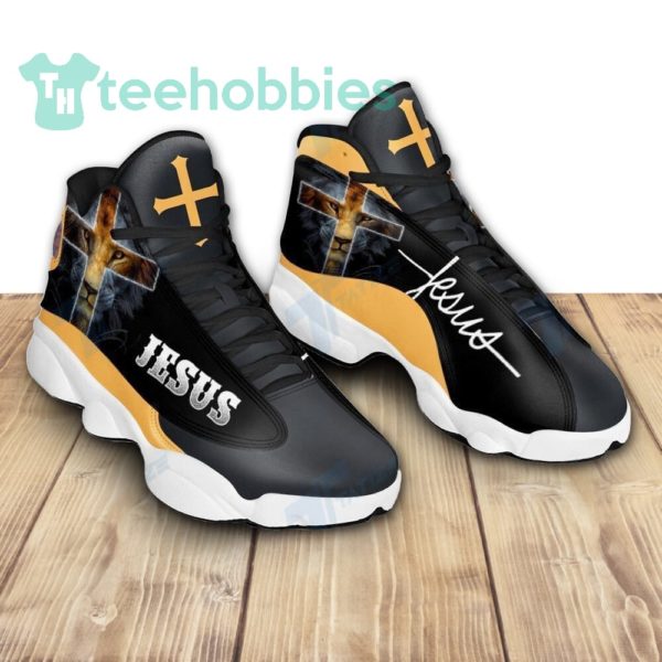 jesus air jordan 13 sneaker shoesi shoes 3 vI9nt 600x600px Jesus Lion Design Air Jordan 13 Sneakers Shoes