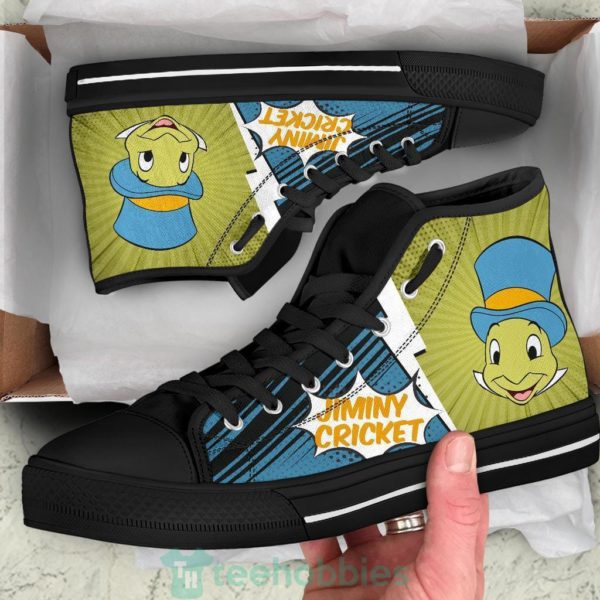 jiminy cricket sneakers fan high top shoes gift 2 WRvXu 600x600px Jiminy Cricket Sneakers Fan High Top Shoes Gift