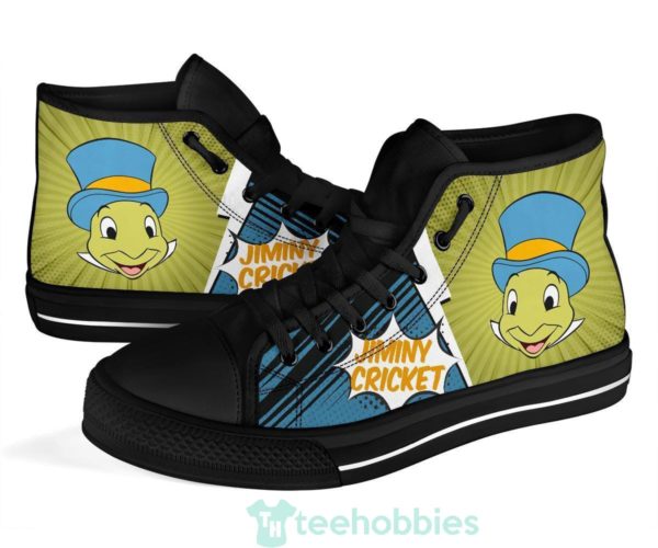 jiminy cricket sneakers fan high top shoes gift 4 OUxcI 600x500px Jiminy Cricket Sneakers Fan High Top Shoes Gift