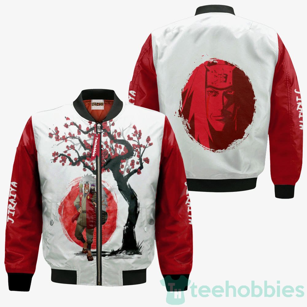 Jiraiya Custom Naruto Ninja Under The Sun Cosplay Bomber Jacket