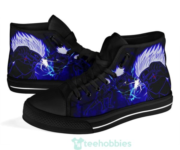 kakashi naruto anime high top shoes fan gift 1 7HynJ 600x500px Kakashi Naruto Anime High Top Shoes Fan Gift