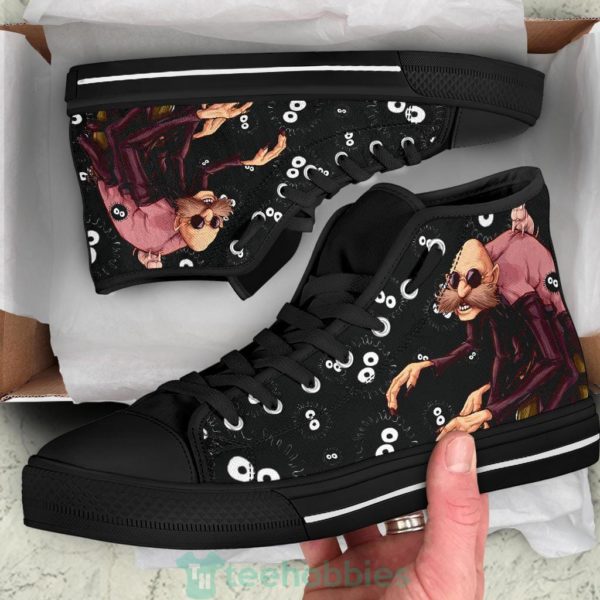 kamaji spirited away ghibli high top shoes fan gift 2 Jo39C 600x600px Kamaji Spirited Away Ghibli High Top Shoes Fan Gift