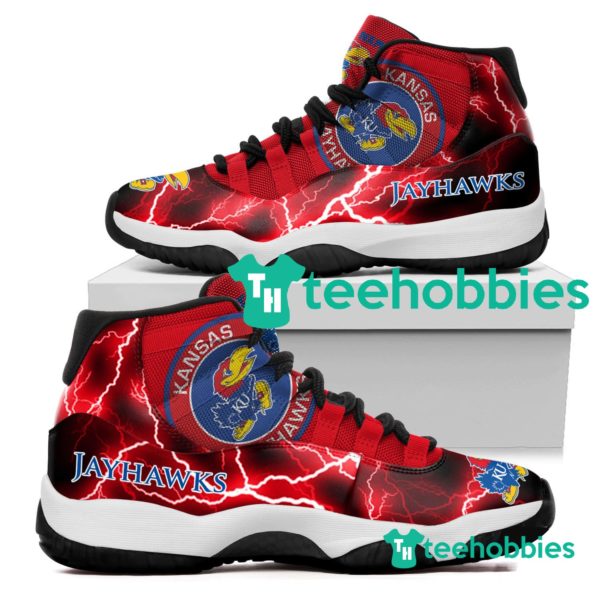 kansas jayhawks custom name air jordan 11 shoes sneakers mens womens personalized gifts 1 1O2aR 600x600px Kansas Jayhawks Custom Name Air Jordan 11 Shoes Sneakers Mens Womens Personalized Gifts