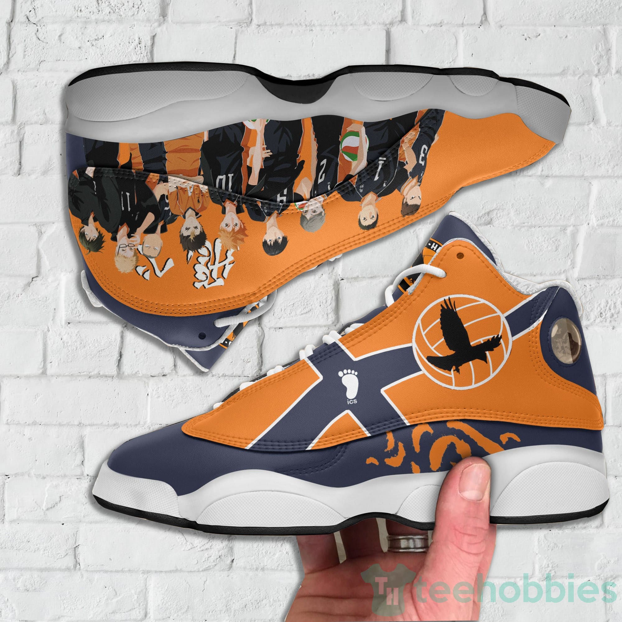 Fukurodani Academy Custom Haikyuu Team Anime Air Jordan Hightop Shoes