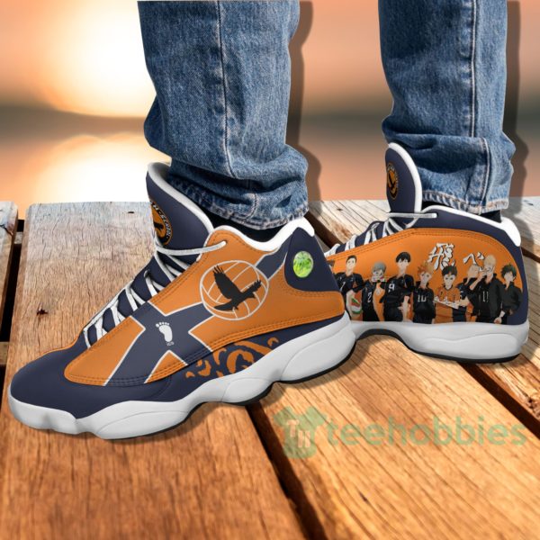 karasuno high custom haikyuu anime air jordan 13 shoes 4 4IqqI 600x600px Karasuno High Custom Haikyuu Anime Air Jordan 13 Shoes