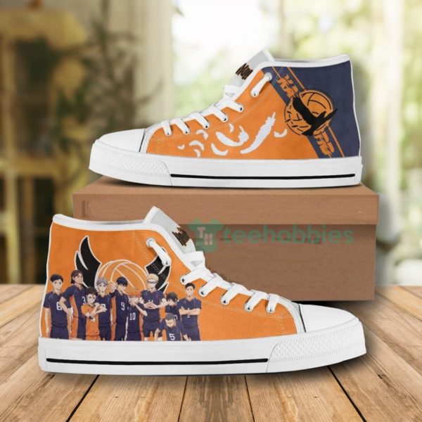 karasuno team members high top canvas shoes 1 O2gpu 600x600px Karasuno Team Members High Top Canvas Shoes