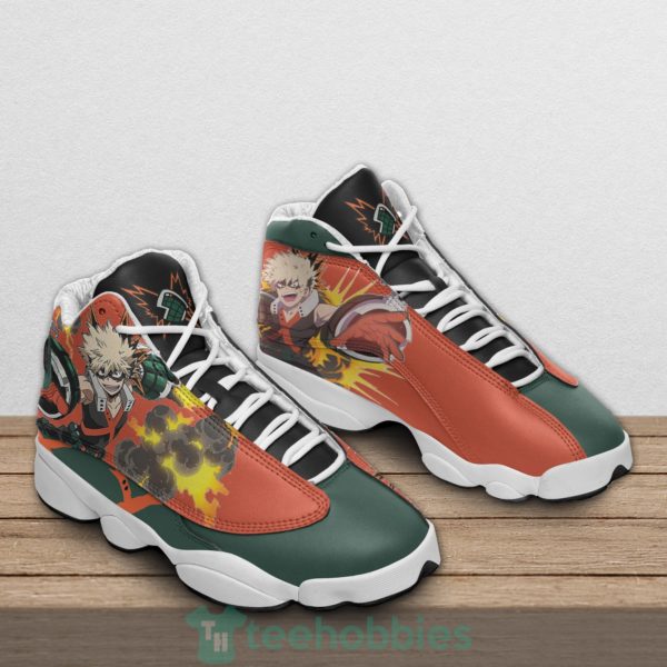 katsuki bakugou custom my hero academia anime air jordan 13 shoes 2 gttPc 600x600px Katsuki Bakugou Custom My Hero Academia Anime Air Jordan 13 Shoes