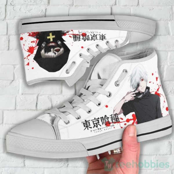 ken kaneki tokyo ghoul all star high top canvas shoes 4 jk8Su 600x600px Ken Kaneki Tokyo Ghoul All Star High Top Canvas Shoes