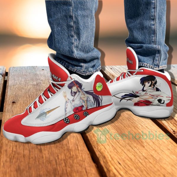 kikyo custom anime inuyasha air jordan 13 shoes 3 PpjoC 600x600px Kikyo Custom Anime Inuyasha Air Jordan 13 Shoes