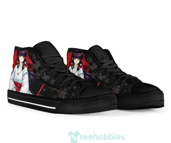 kikyo inuyasha anime high top shoes fan gift 3 iZ39m 600x500px Kikyo Inuyasha Anime High Top Shoes Fan Gift