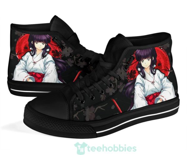 kikyo inuyasha anime high top shoes fan gift 4 gCTm0 600x500px Kikyo Inuyasha Anime High Top Shoes Fan Gift