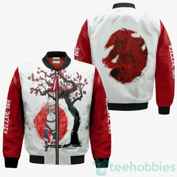 killer bee custom naruto ninja under the sun cosplay bomber jacket 3 33Wgj 600x600px Killer Bee Custom Naruto Ninja Under The Sun Cosplay Bomber Jacket