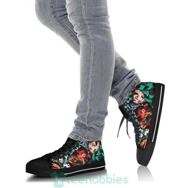 kimetsu no yaiba sneakers tanjro high top shoes mn19 5 Xh6ab 600x600px Kimetsu No Yaiba Sneakers Tanjro High Top Shoes MN19