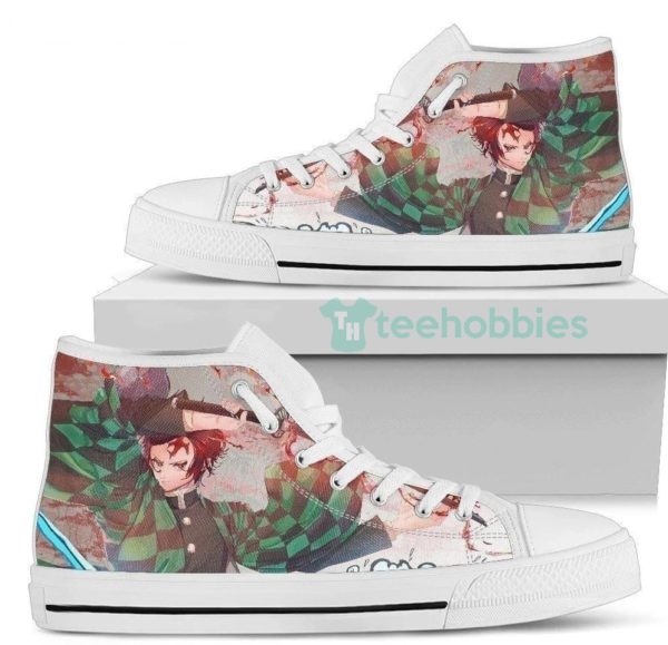 kimetsu no yaiba tanjirou anime high top shoes 2 fGSoz 600x579px Kimetsu No Yaiba Tanjirou Anime High Top Shoes