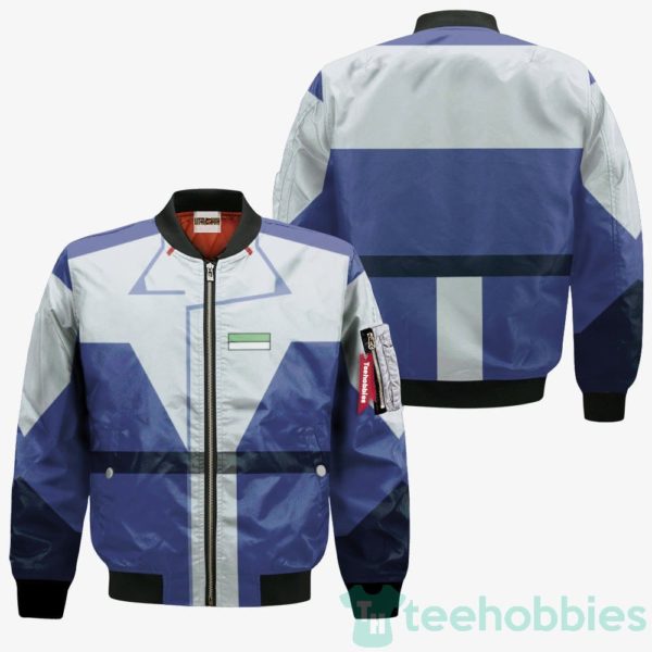 kira yamato custom gundam zaft uniform cosplay bomber jacket 3 6EgMS 600x600px Kira Yamato Custom Gundam Zaft Uniform Cosplay Bomber Jacket