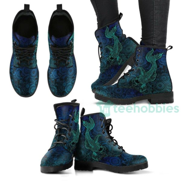 koi handcrafted leather boots shoes 1 YqfI4 600x600px Koi Handcrafted Leather Boots Shoes
